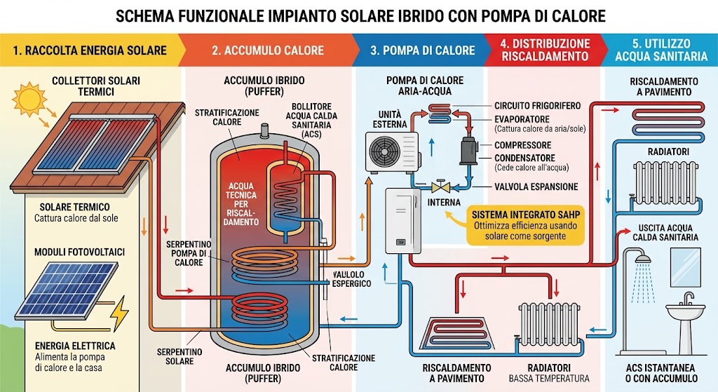 Funzionamento Solare Termico O.E. Solutions